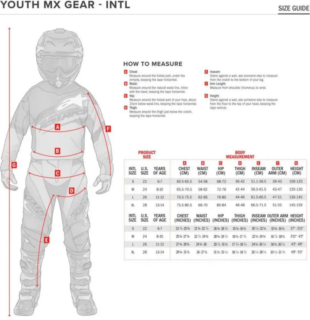 Alpinestars Kinder Body Protector A-5S - Zwart/Rood - S/M - afbeelding 6 van 6