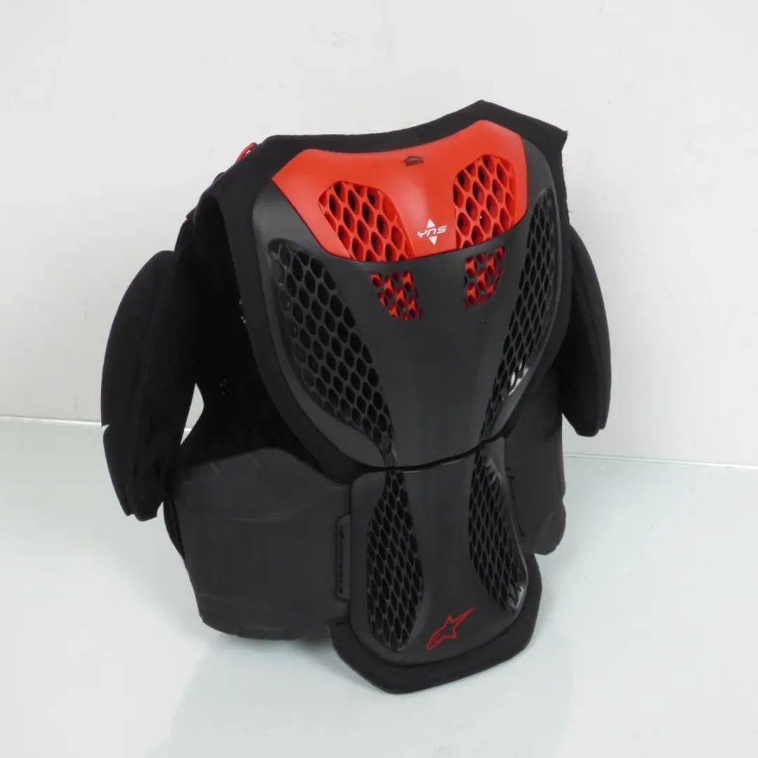 Alpinestars Kinder Body Protector A-5S - Zwart/Rood - S/M