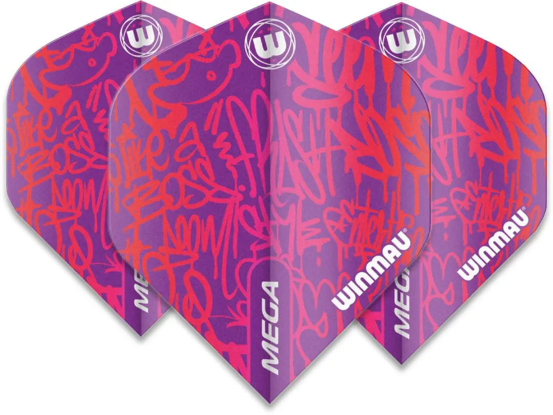 Winmau Mega Standard Graphic Dartvleugels