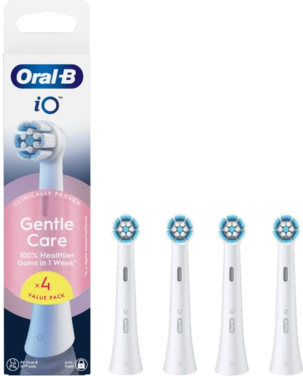 Oral-B iO Gentle Care Opzetborstels - 4 Stuks