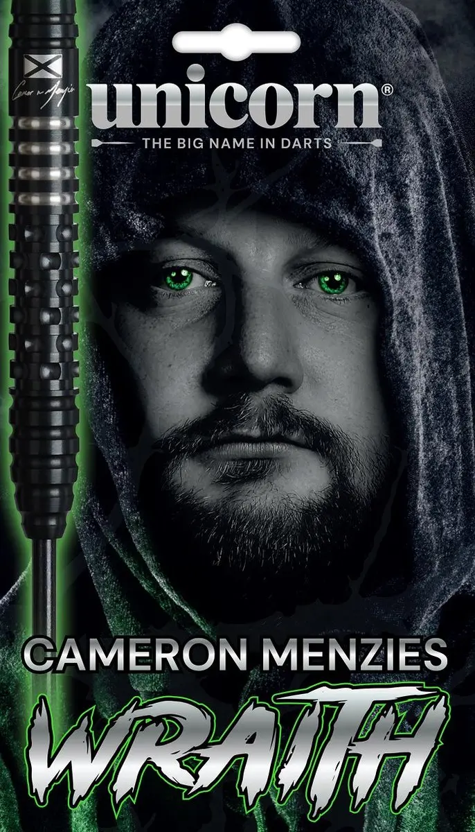 Unicorn Wraith Cameron Menzies Dartpijlen 90% - 3 Stuks - Zwart