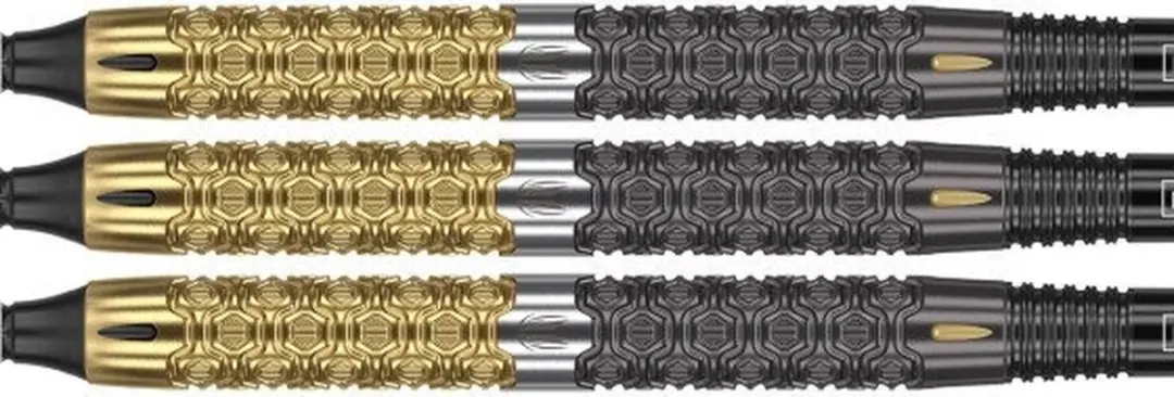 Target Cult Envy 10 90% Soft Tip Darts - 3 Stuks - Goud/Zwart