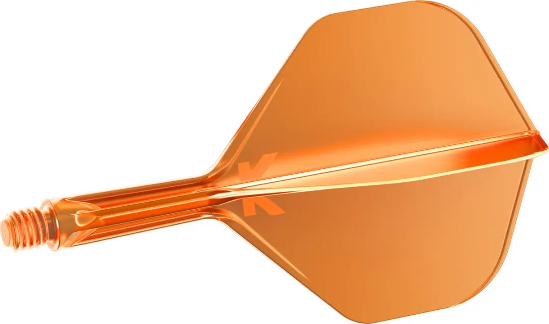 Target K-Flex NO2 Dart Flights - Oranje - 3 Stuks