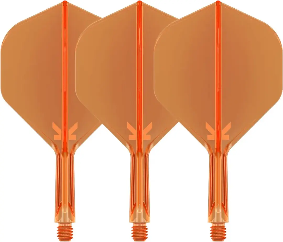 Target K-Flex NO2 Dart Flights - Oranje - 3 Stuks - afbeelding 6 van 6