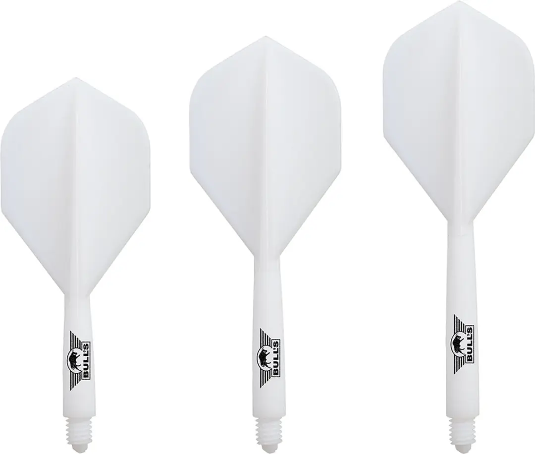 Bull's Union Flight System No.2 Wit Large - 3 Stuks