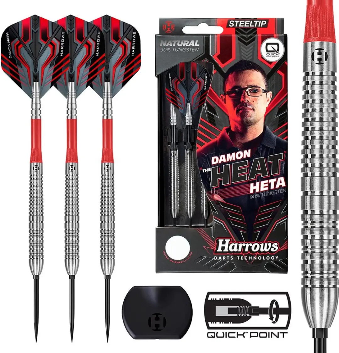 Harrows Damon Heta Natural 90% Tungsten 25g Quick Point