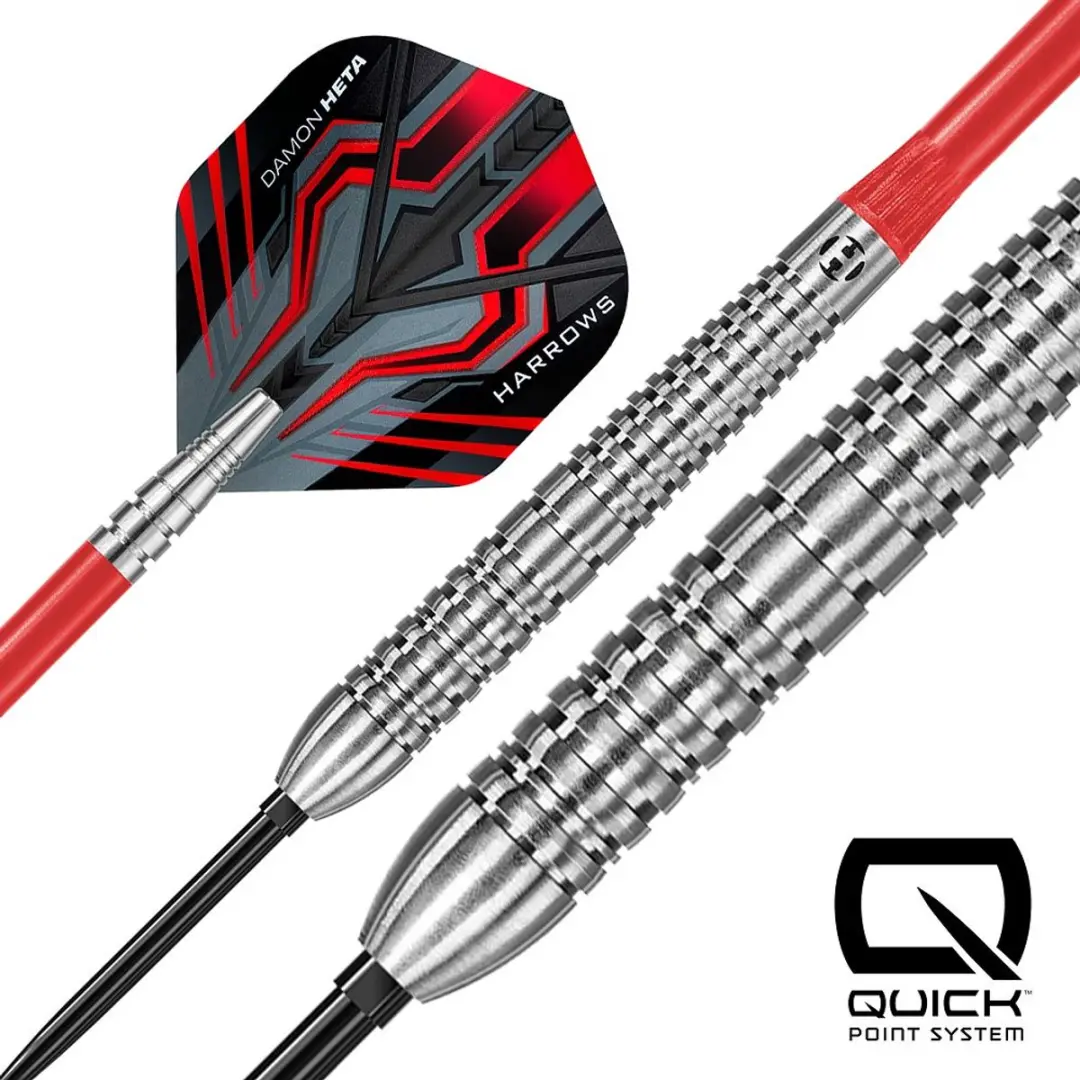 Harrows Damon Heta Natural 90% Tungsten 25g Quick Point - 3 Stuks