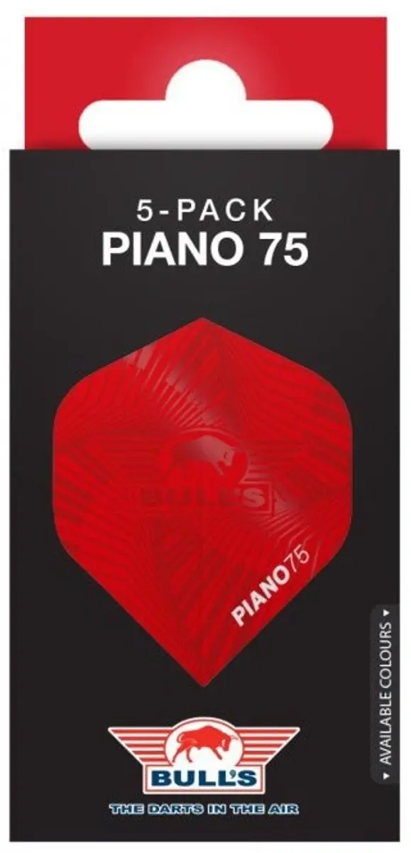 Bull's Flights Piano 75 nr.2 Rood