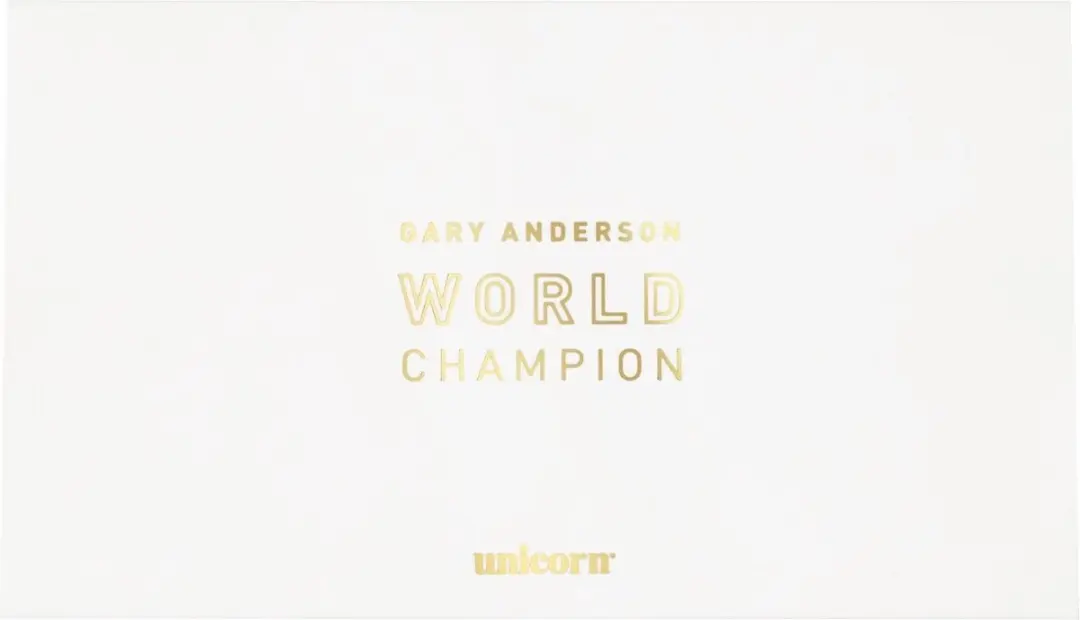 Unicorn Gary Anderson W.C. Phase 3 90% Deluxe Dartpijlen - 3 Stuks - Blauw