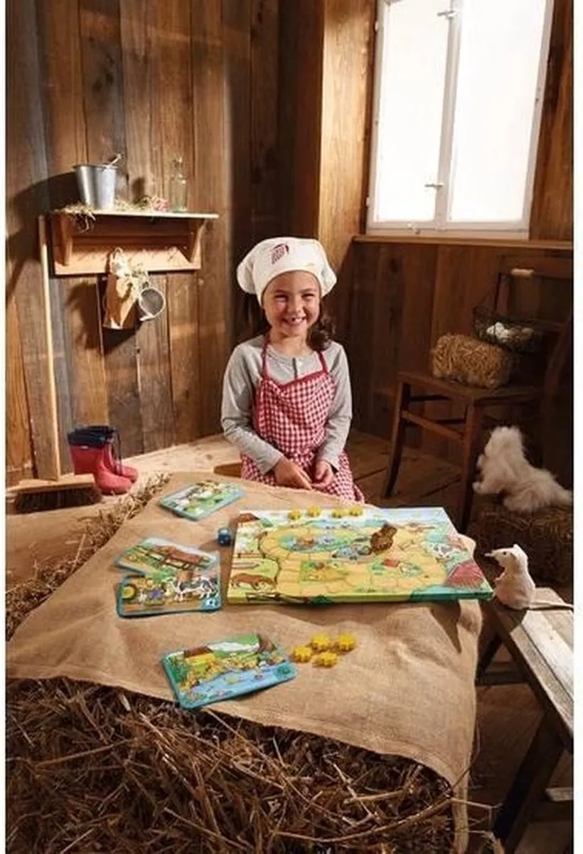 Haba Wooden Toys Trubel Auf Dem Bauer - Geluidsspel