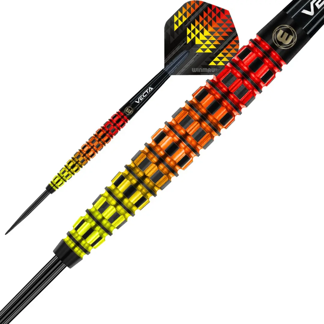 Winmau Firestorm Flame Torpedo 90% Dartpijlen - 3 Stuks