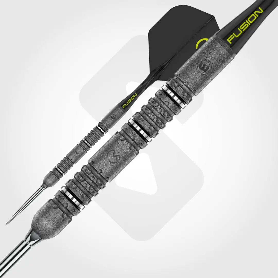 Winmau Michael van Gerwen Signature Switch Point 90% - 3 Darts - Geel/Grijs/Zwart
