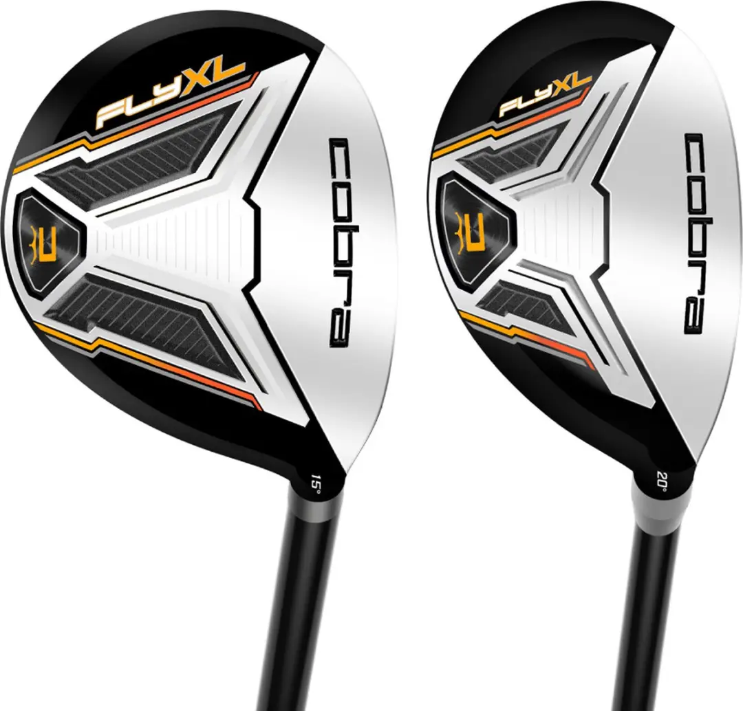 Cobra Fly XL Complete Golfset 2025 - 15-delig - Zwart Oranje