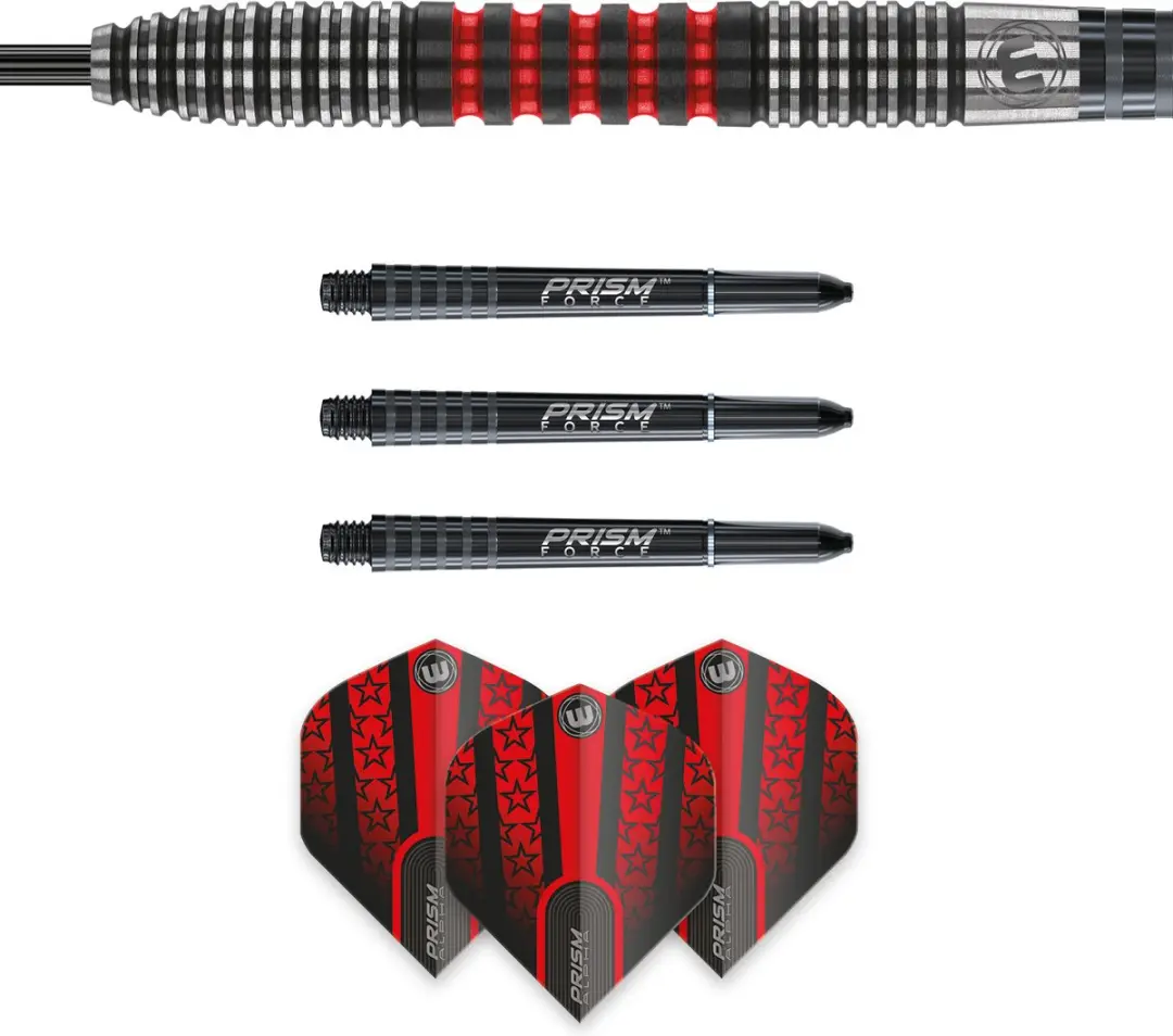 Winmau Joe Cullen 90% Dartpijlen - 3 Stuks - Zwart