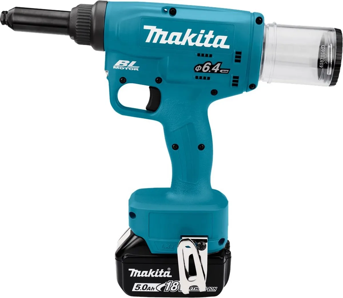 Makita DRV250RTJ Blindklinknageltang 18V - 5.0Ah