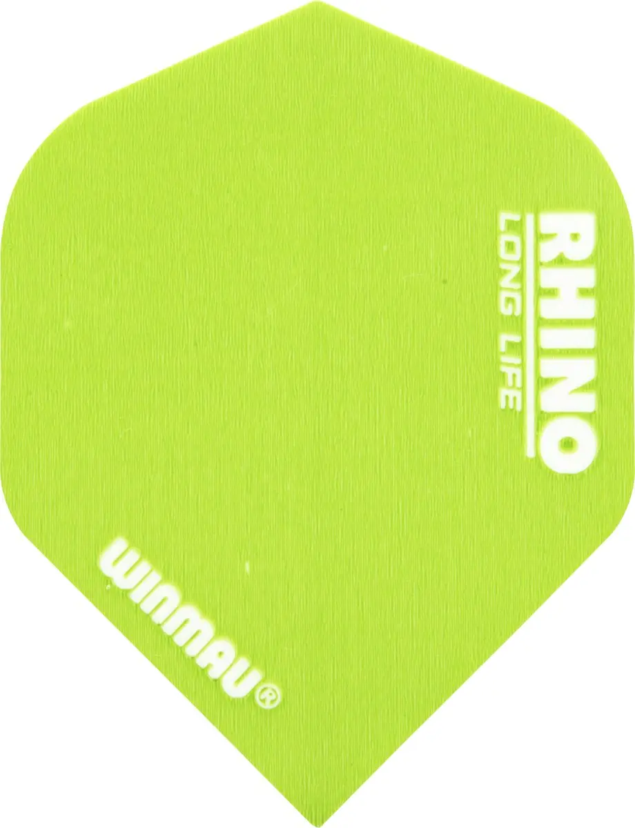 Winmau Rhino Green Flight Dart Flights 3 Stuks - Groen