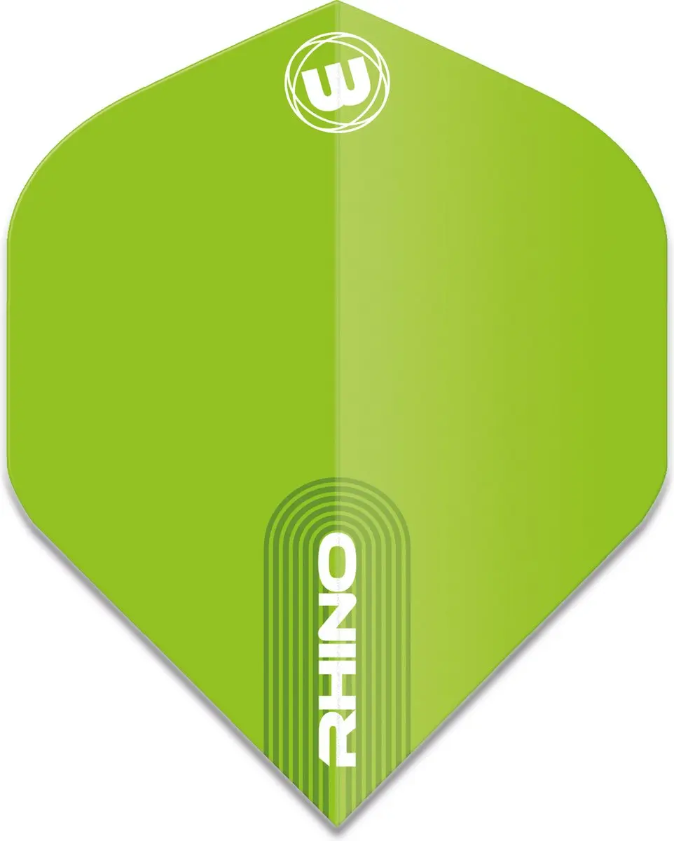 Winmau Rhino Green Flight Dart Flights 3 Stuks