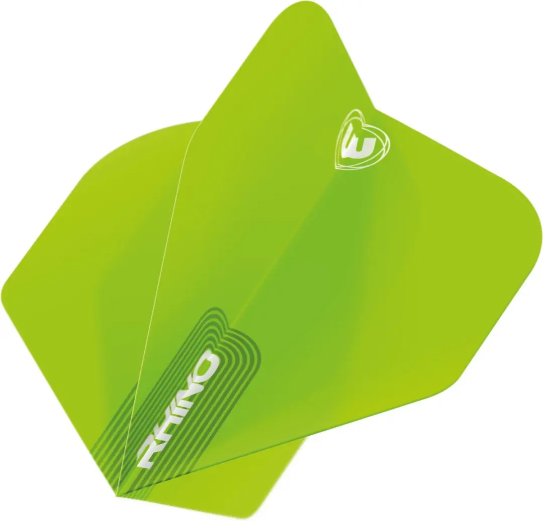 Winmau Rhino Green Flight Dart Flights 3 Stuks - Groen