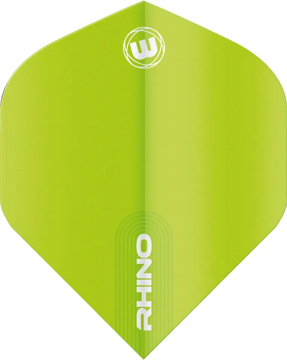 Winmau Rhino Green Flight Dart Flights 3 Stuks - Groen