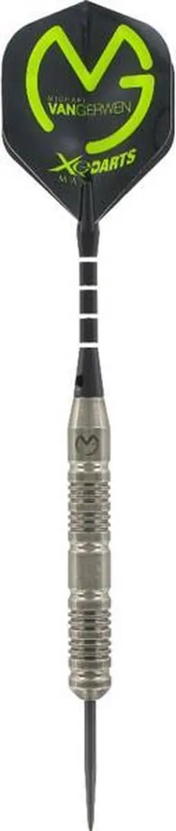 XQMax Michael van Gerwen Brass Dartpijlen 3 Stuks - Zwart