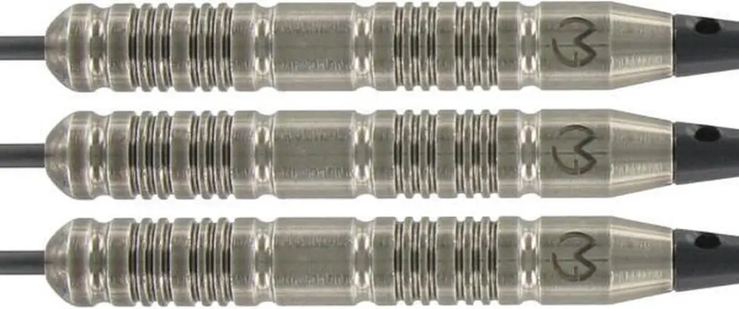 XQMax Michael van Gerwen Brass Dartpijlen 3 Stuks - Zwart