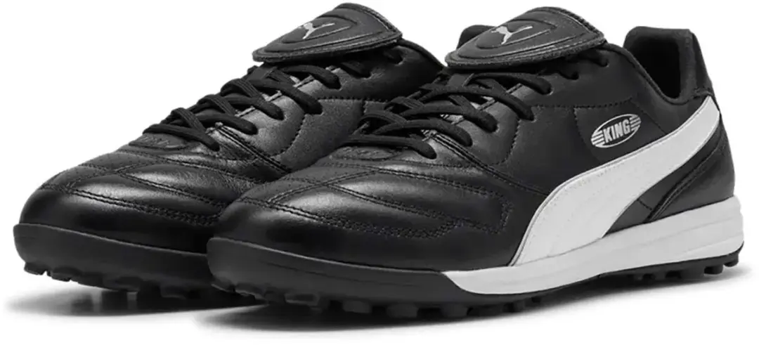 PUMA King Liga TF Voetbalschoenen - 45 - Zwart
