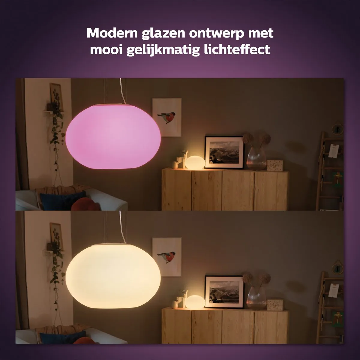 Philips Hue Flourish Hanglamp - Wit & Kleurrijk Licht