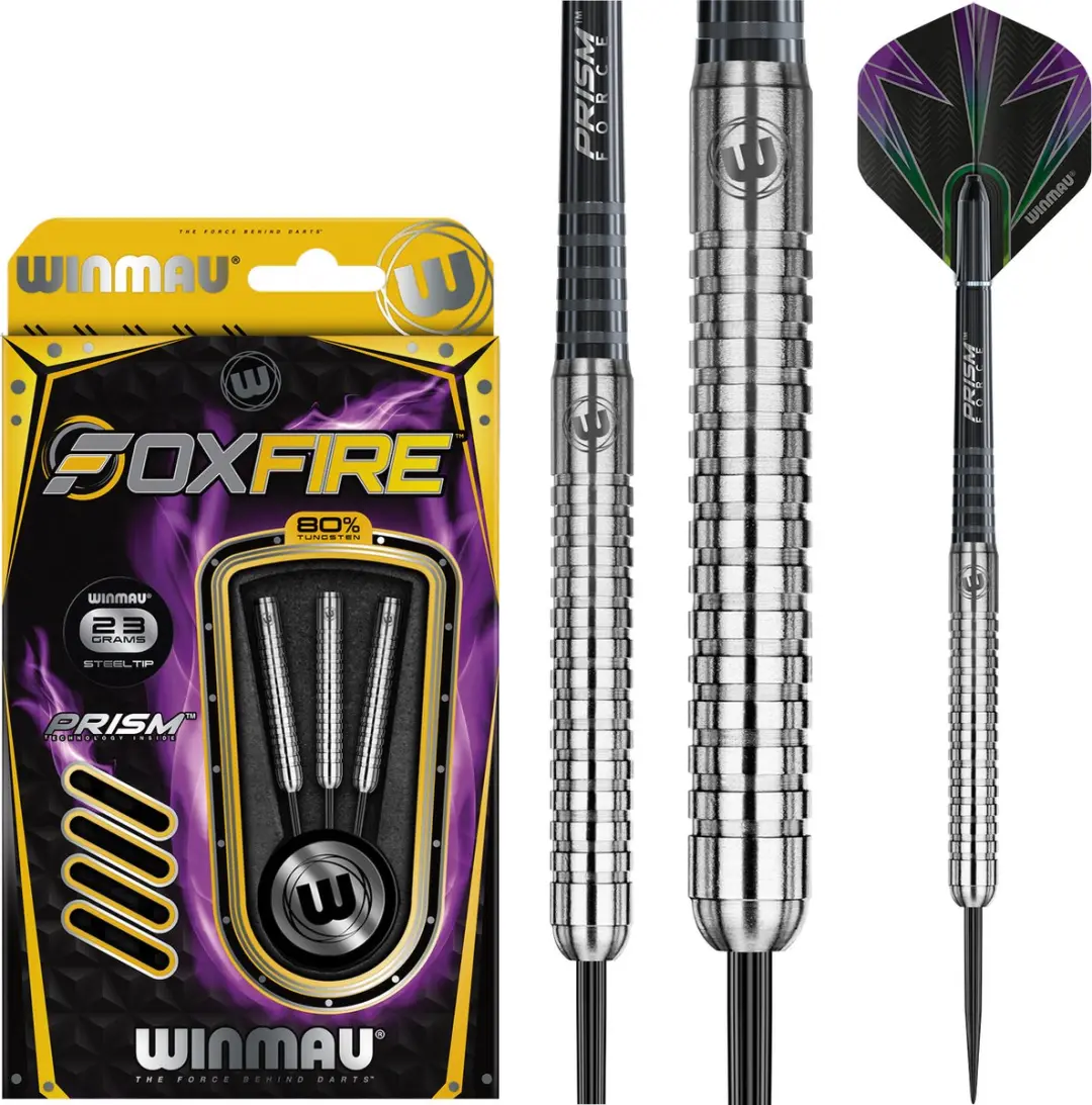 Winmau Foxfire 80% A Dartpijlen - 3 Stuks