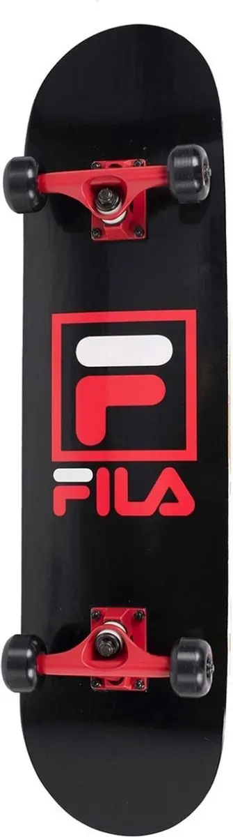 Fila Skateboard Kinderen - Zwart/Rood/Wit
