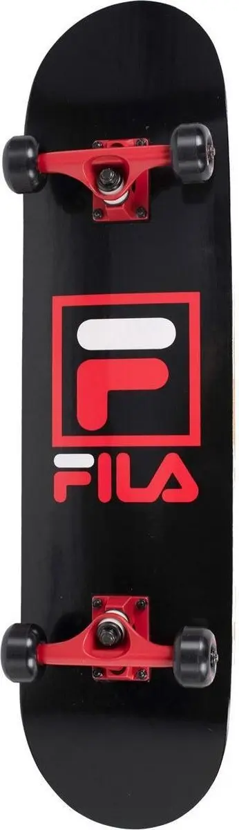 Fila Skateboard Kinderen - Zwart/Rood/Wit