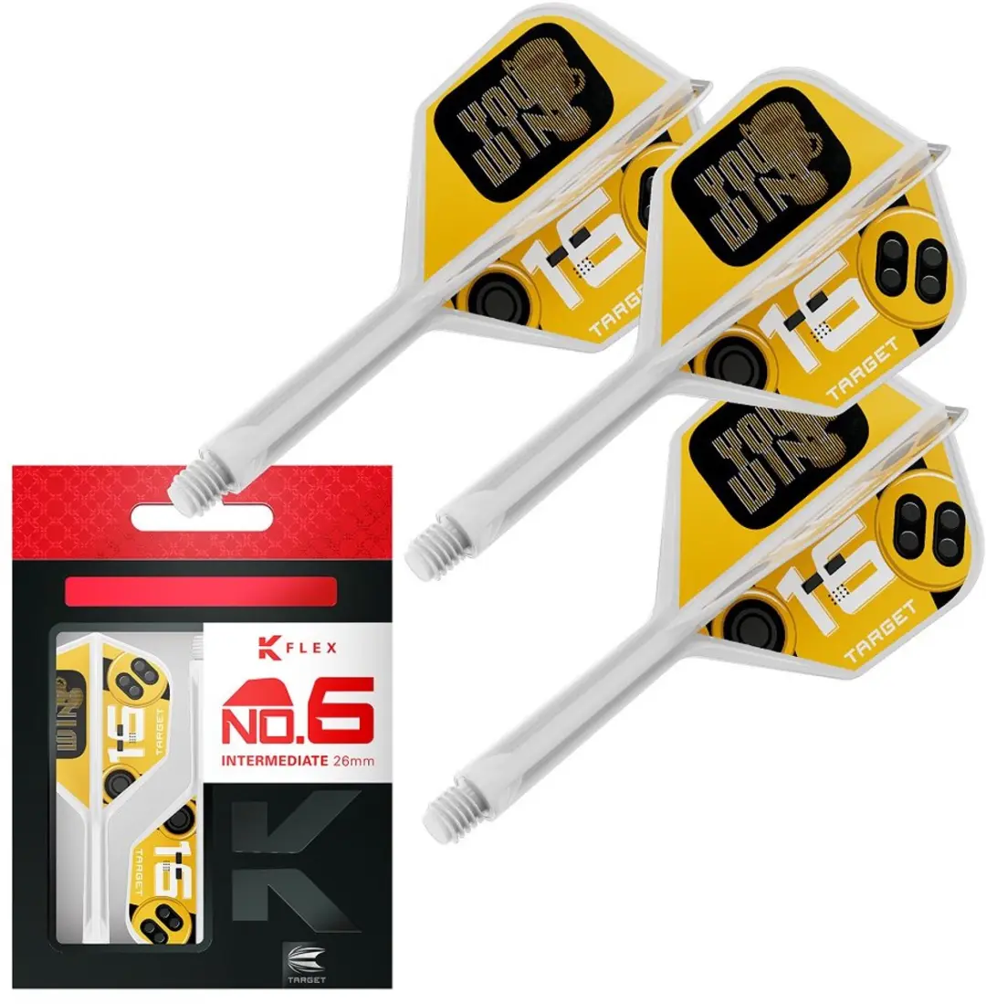Target K-Flex You Win NO6 Dart Flights