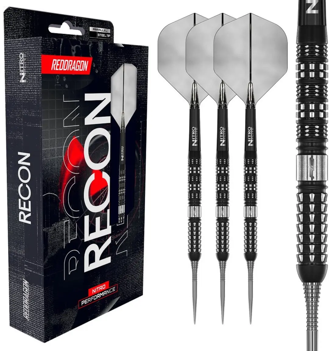Red Dragon Recon Parallel Dartpijlen 3 Stuks