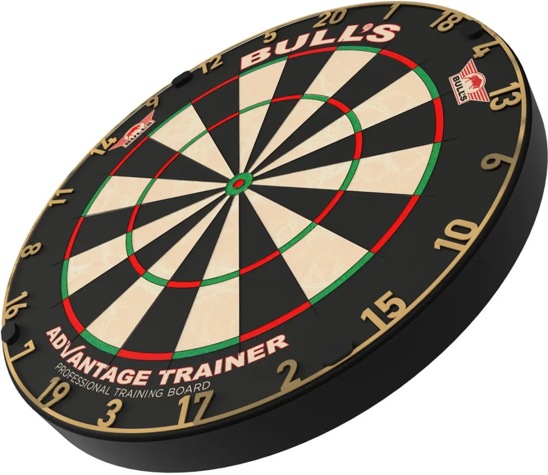 Bull's Advantage Trainer Dartbord BU-68003 - 45cm - Gouden Nummering