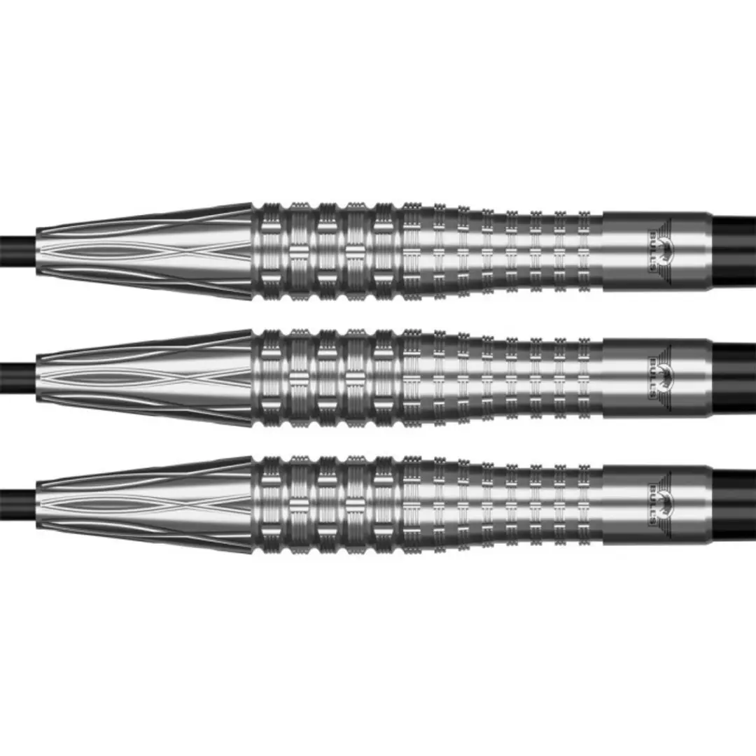 Bull's Smoke Silver Ash Dartpijlen 25g - 3 Stuks