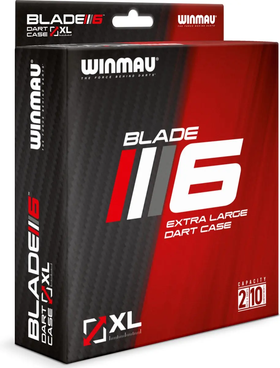 Winmau Blade 6 XL Dart Case - Zwart
