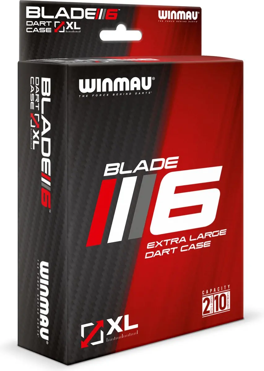 Winmau Blade 6 XL Dart Case - Zwart