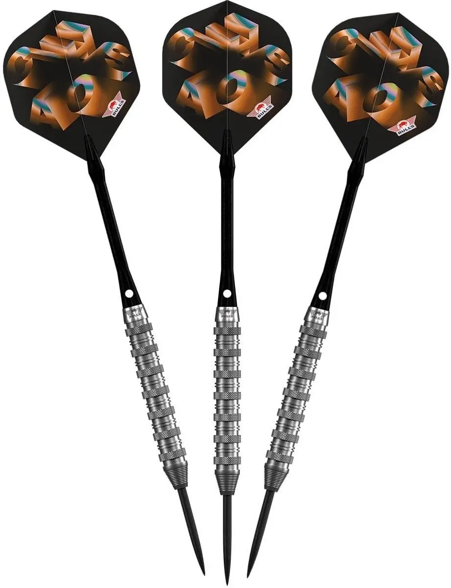 Bull's Chaos Orange Dartpijlen 3 Stuks