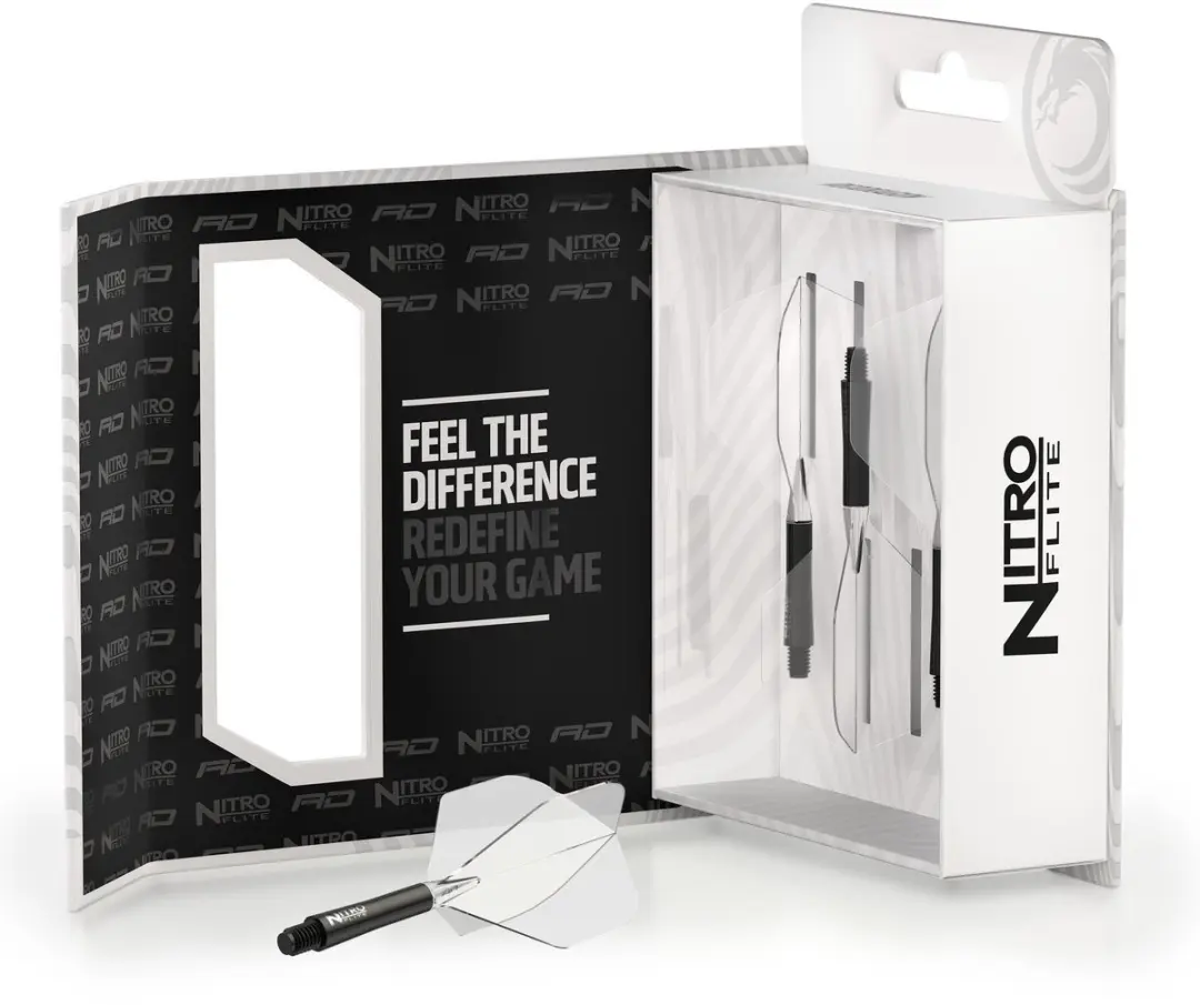 Red Dragon Nitro Flite System X0989 Dart Flights - 3 Stuks