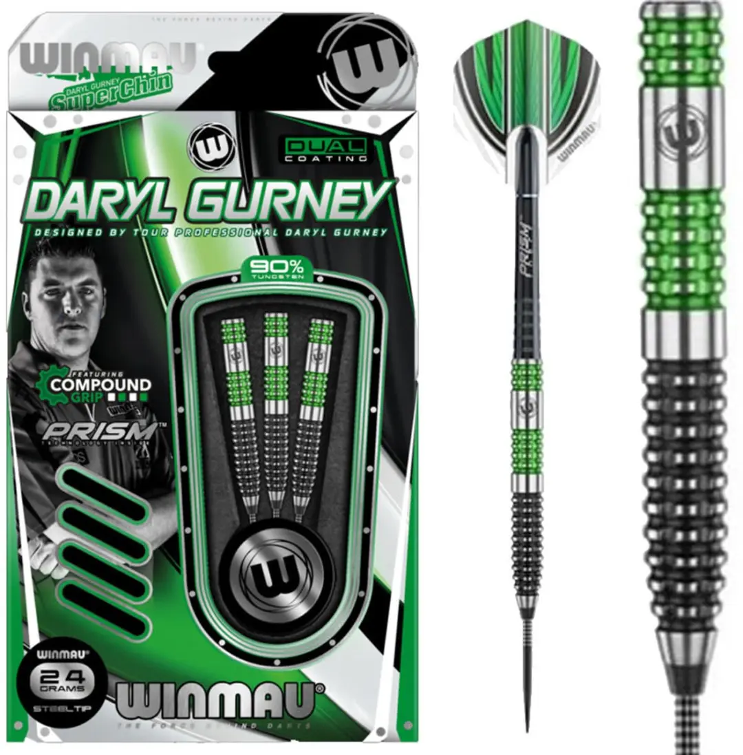 Winmau Daryl Gurney 90% Special Edition Dartpijlen - 3 Stuks