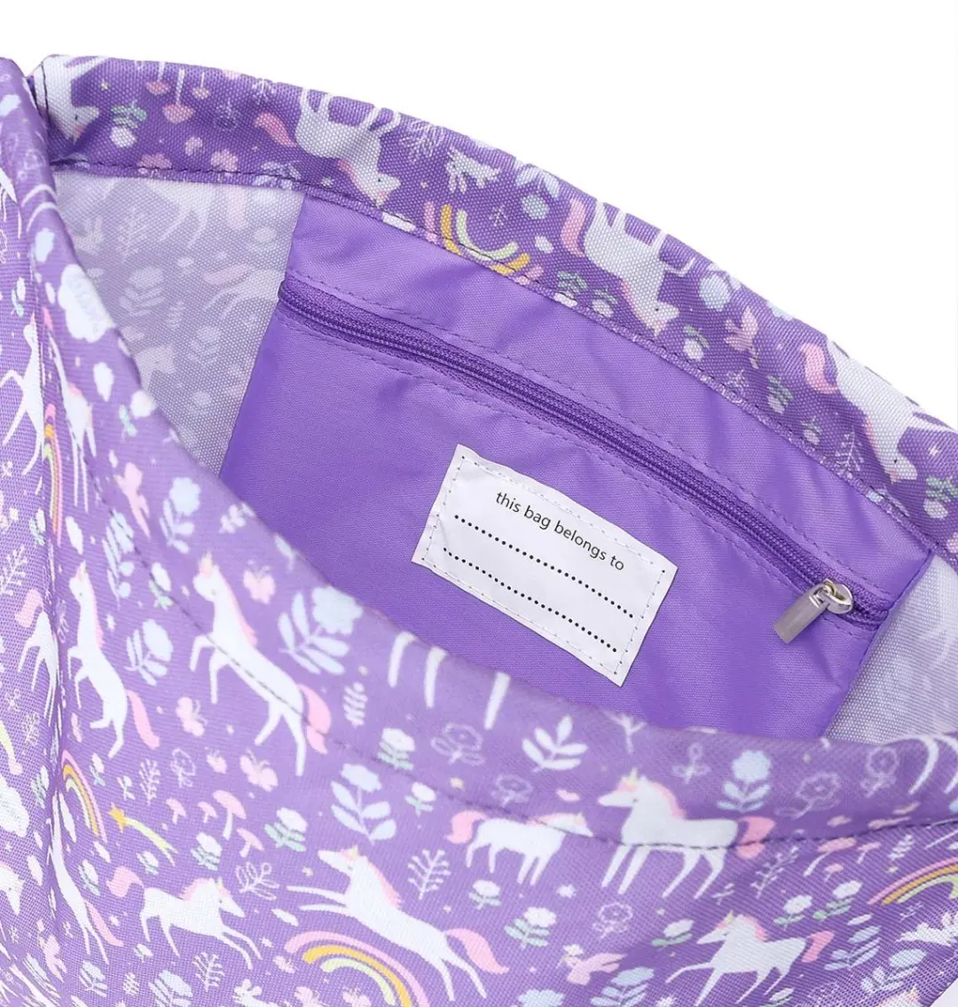A Little Lovely Company Gymtas - Unicorn Dreams M