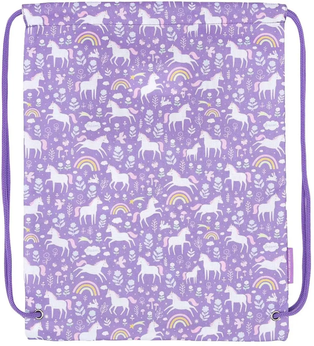A Little Lovely Company Gymtas - Unicorn Dreams M