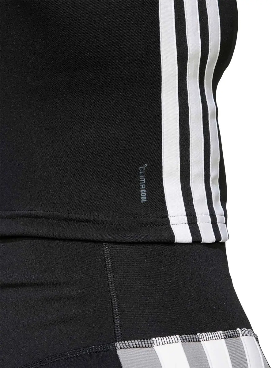 adidas Essentials Crop Tanktop M - Zwart