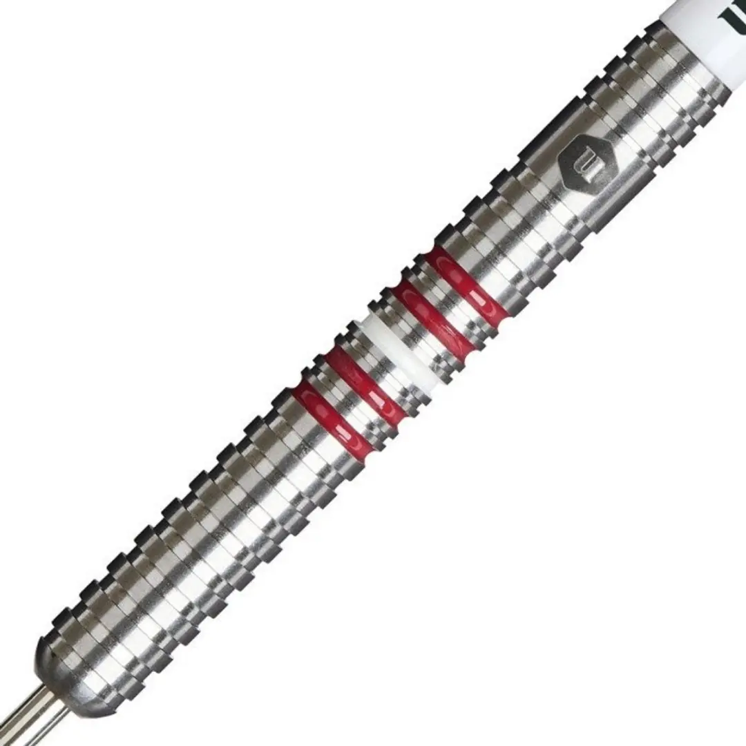Unicorn Ralfs Laumanis 90% Dartpijlen - 3 Stuks - Rood/Zilver