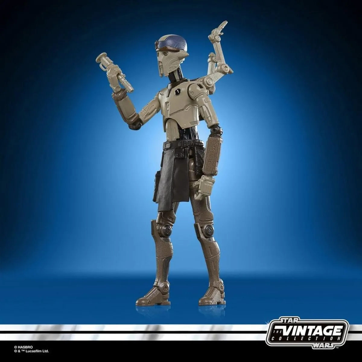 Hasbro Star Wars Ahsoka Vintage Professor Huyang - F97785X0 - 10cm - Multicolor