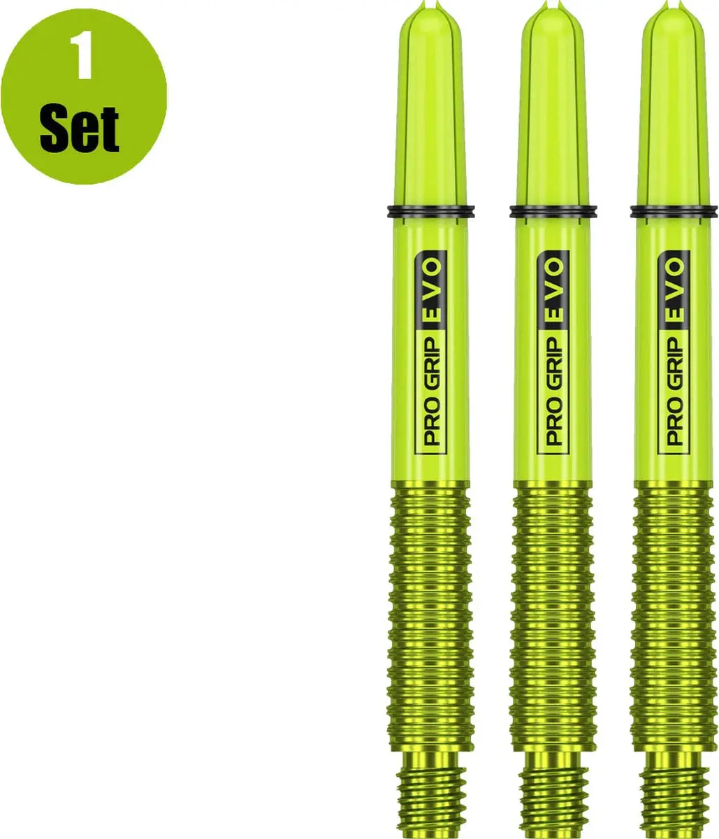 Target Pro Grip Evo Dart Shafts 380084 - Groen