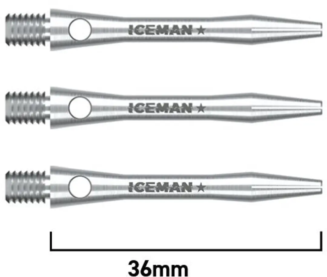 Red Dragon Gerwyn Price Iceman Silver Dart Shafts TC725