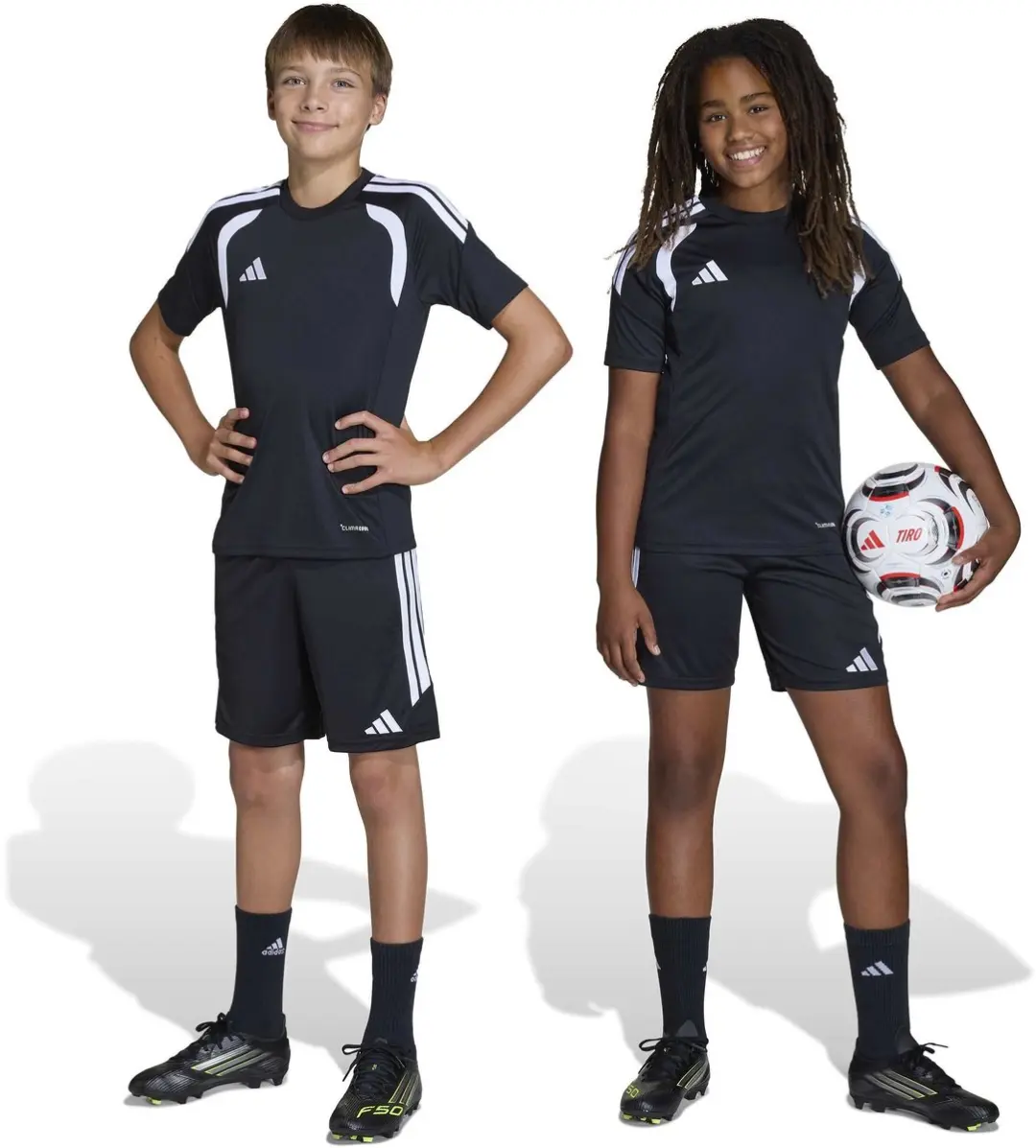adidas Tiro26L Short Voetbal - JY7147 - Zwart/Wit