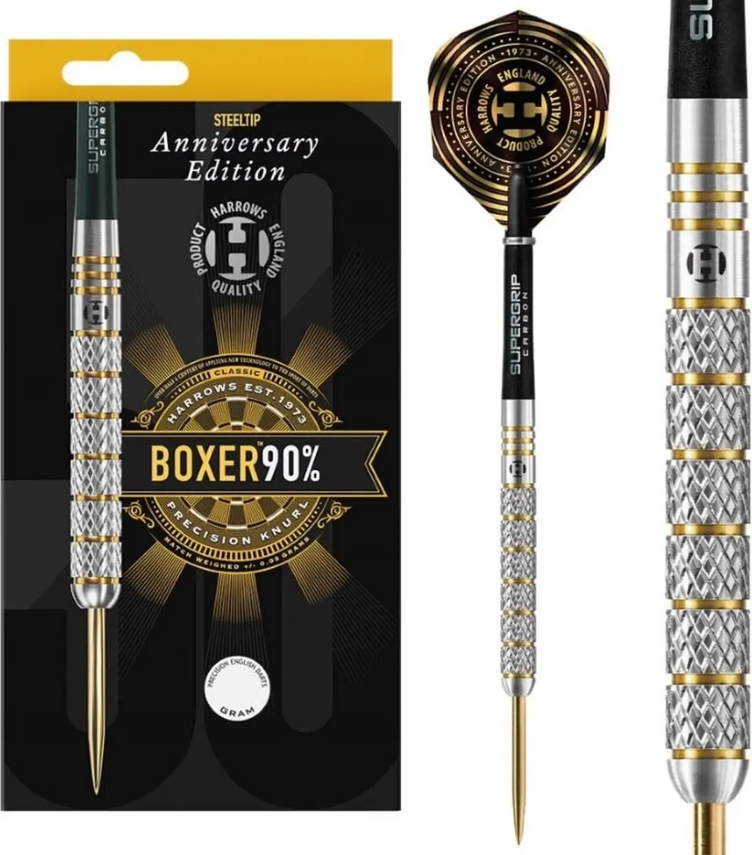 Harrows Boxer Parallel 90% Tungsten 21GR - 3 Stuks