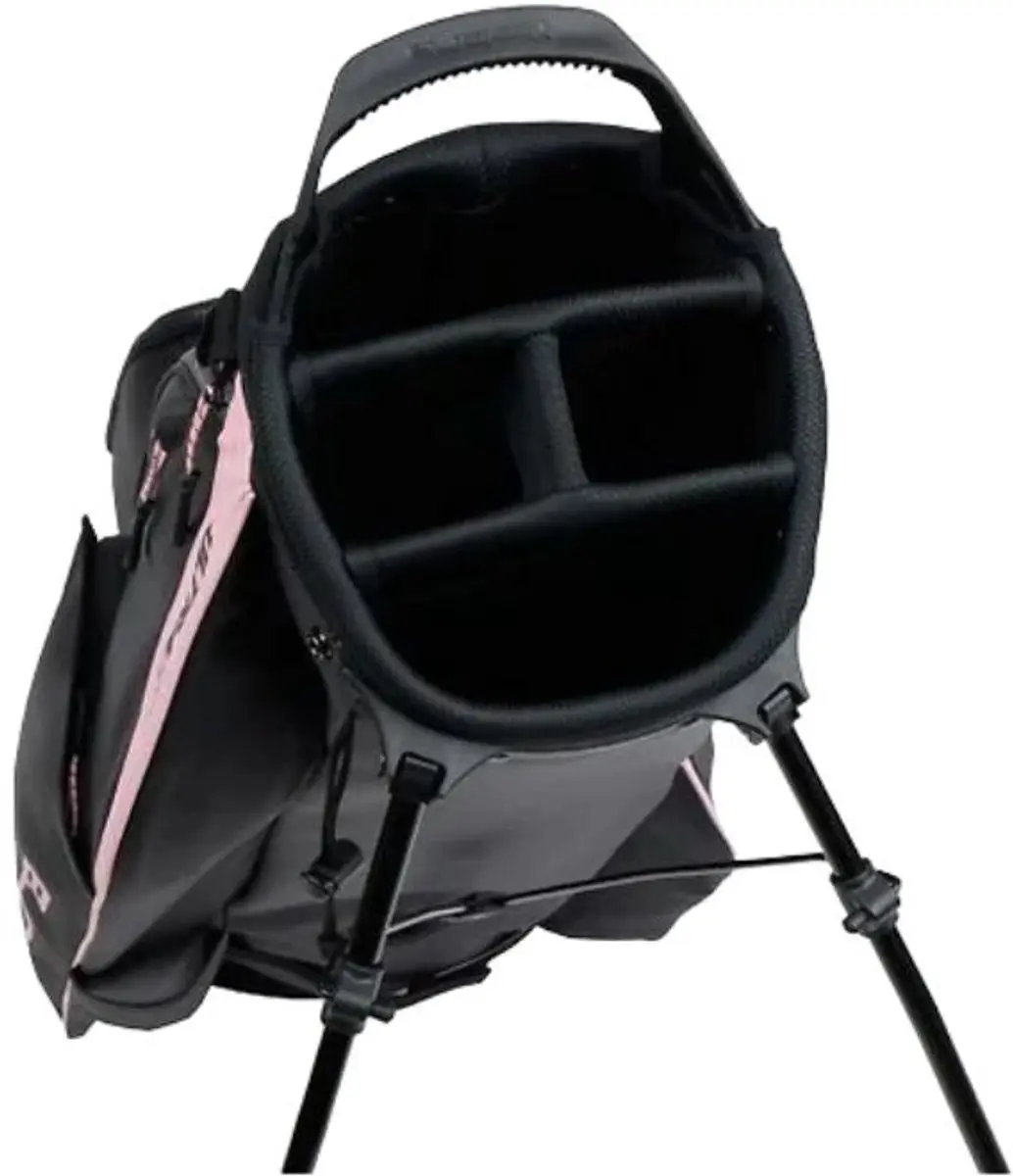 Cobra Ultralight Pro 2 Standbag - 5 Vakken - Zwart/Rozepink