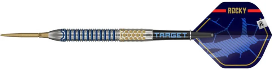 Target Josh Rock G1 Swiss Point Dartpijlen - 3 Stuks - Blauw/Goud